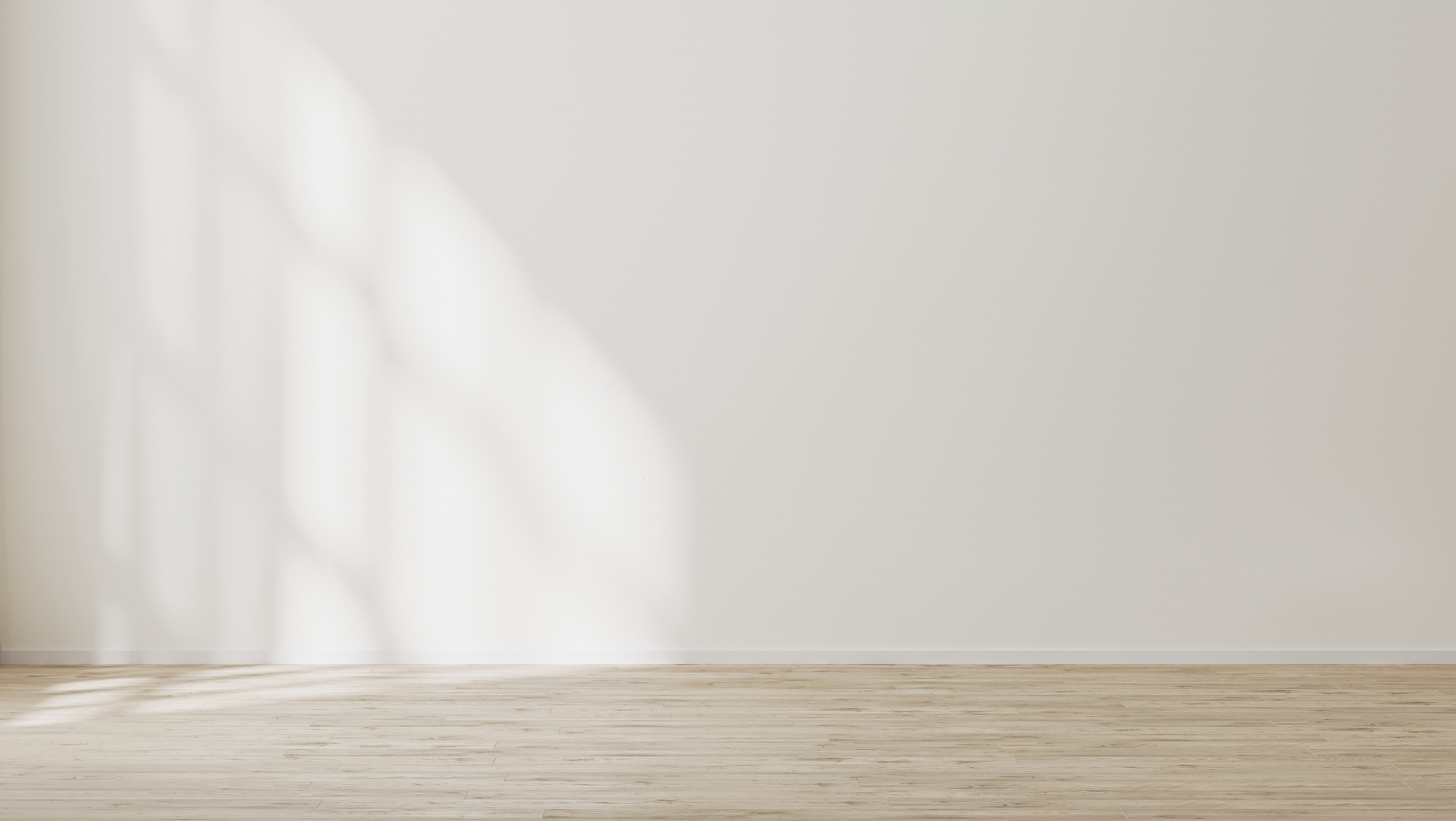Image of an Empty While Wall